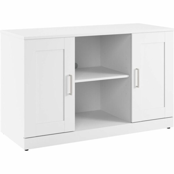 Bush Business Furniture Hampton Heights 48W Bookshelf with Doors