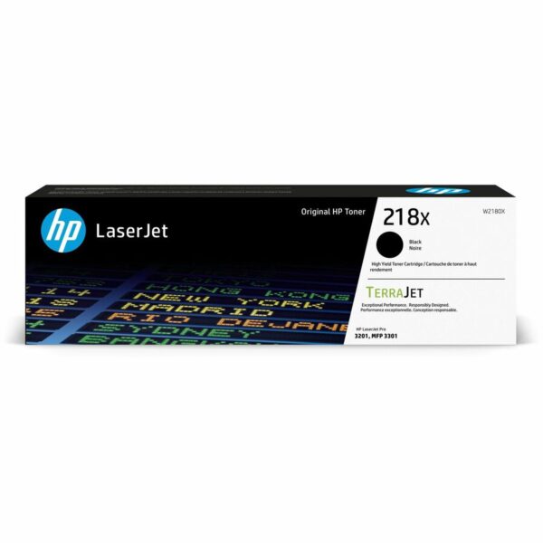 HP 218X Original High Yield Laser Toner Cartridge - Black - 1 Each