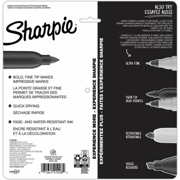 Sharpie Glam Pop Permanent Markers - Image 2