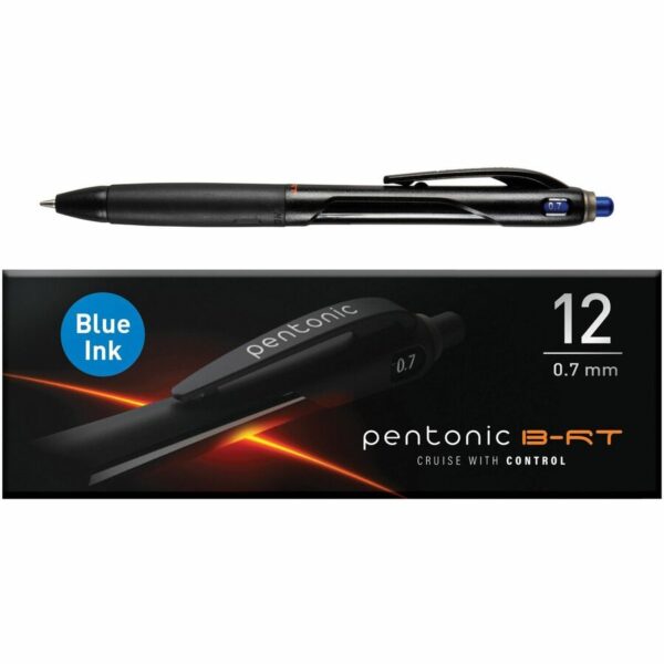 Pentonic art pen blue ink 1 2 pack