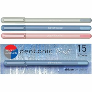 A package of pentonic stuff pens in different colors.