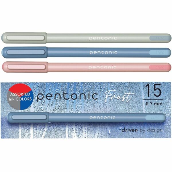 A package of pentonic stuff pens in different colors.