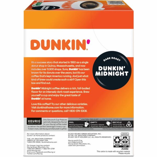 Dunkin'® K-Cup Midnight Coffee - Image 2