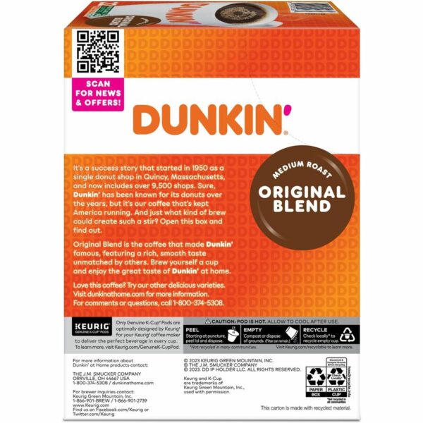 Dunkin'® K-Cup Original Blend Coffee - Image 3