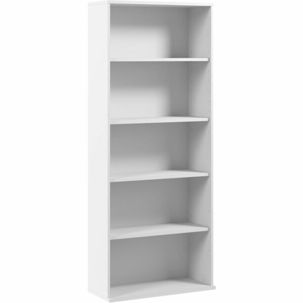 Bush Business Furniture Hustle Tall 5 Shelf Bookcase