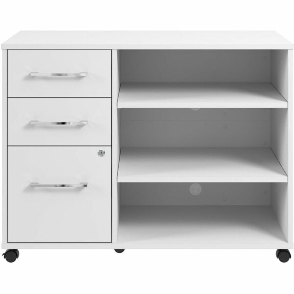 Bush Business Furniture Hustle Office Storage Cabinet with Wheels - Image 2