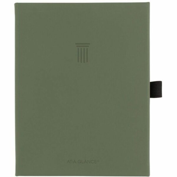 At-A-Glance Foundation Undated Weekly Monthly Planner, Green, Small, 5 1/2" x 8 1/2"