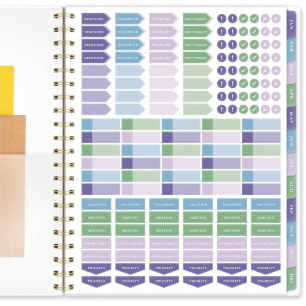 At-A-Glance Badge Floral Weekly/Monthly Planner - Image 5