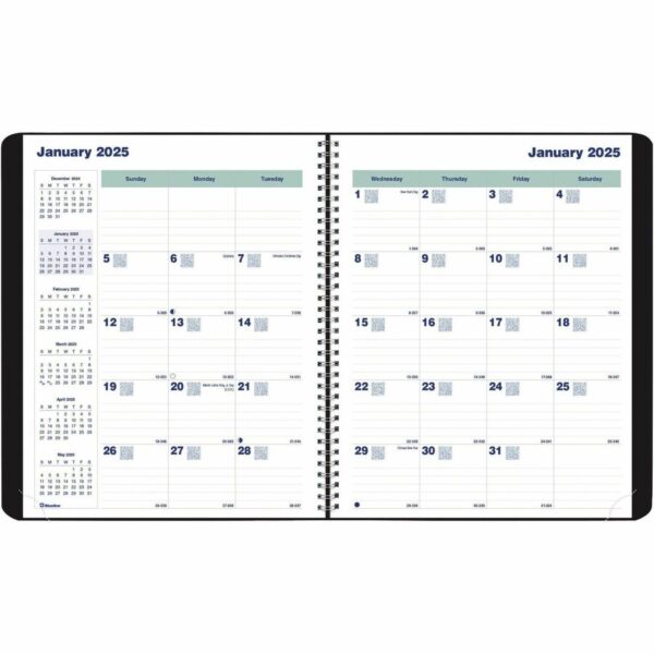 Blueline Plan and Link 16-Month Monthly Planner - Image 3