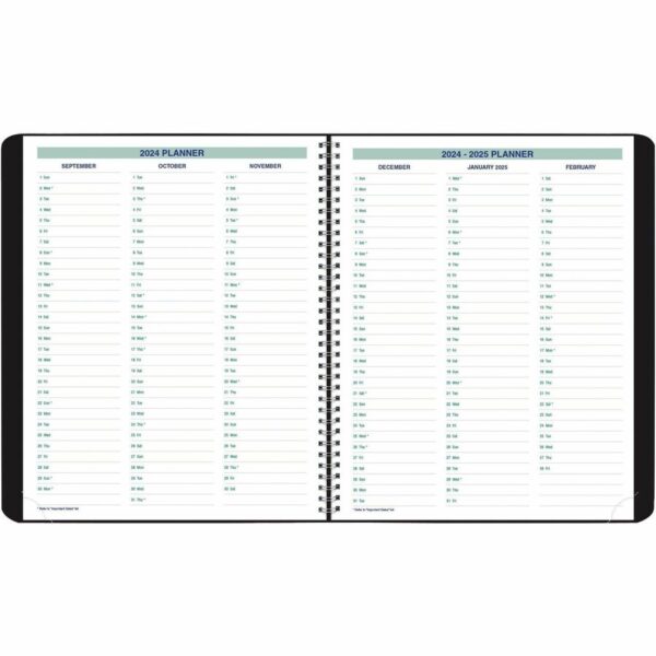 Blueline Plan and Link 16-Month Monthly Planner - Image 4