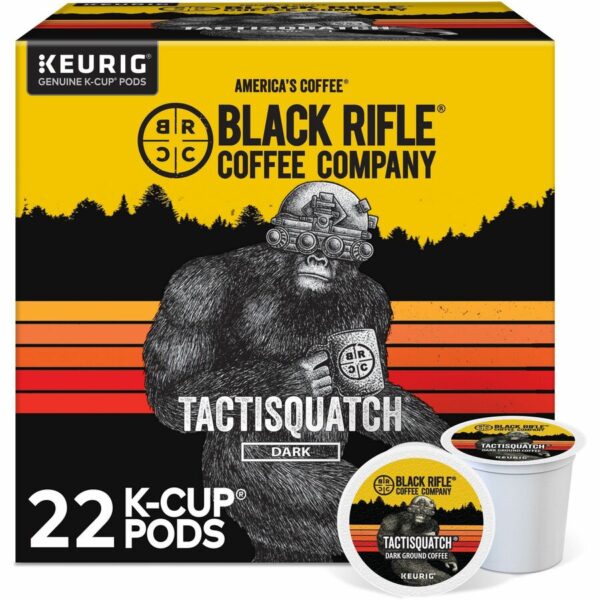 Black Rifle K-Cup, Ground Tactisquatch Coffee