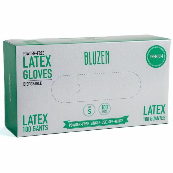 BLUZEN Powder-Free Latex Gloves