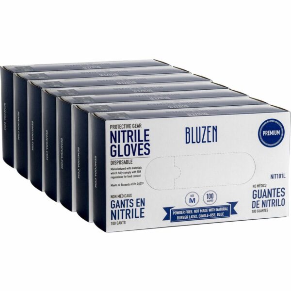 BLUZEN Disposable Nitrile Gloves