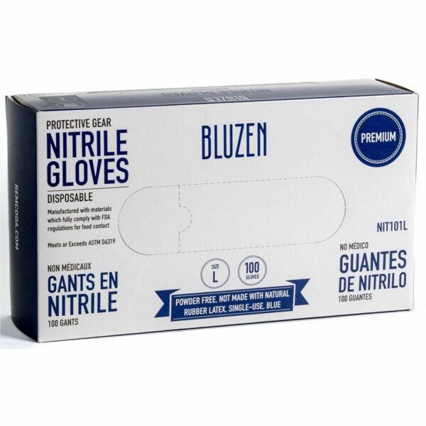 BLUZEN Disposable Nitrile Gloves