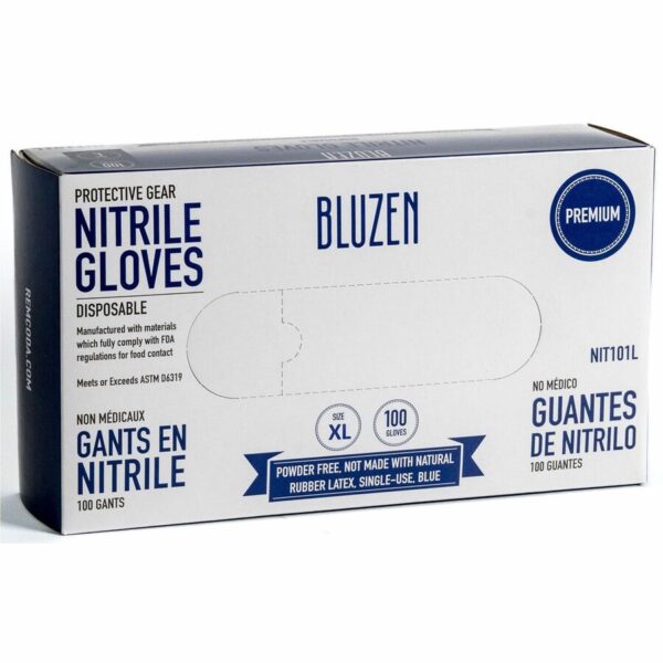 BLUZEN Disposable Nitrile Gloves