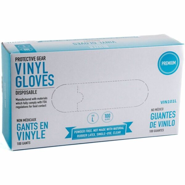 BLUZEN Powder-Free Vinyl Gloves