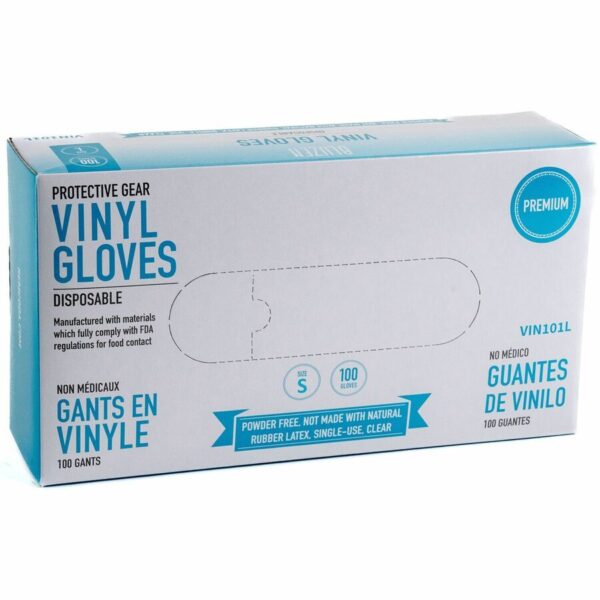 BLUZEN Powder-Free Vinyl Gloves