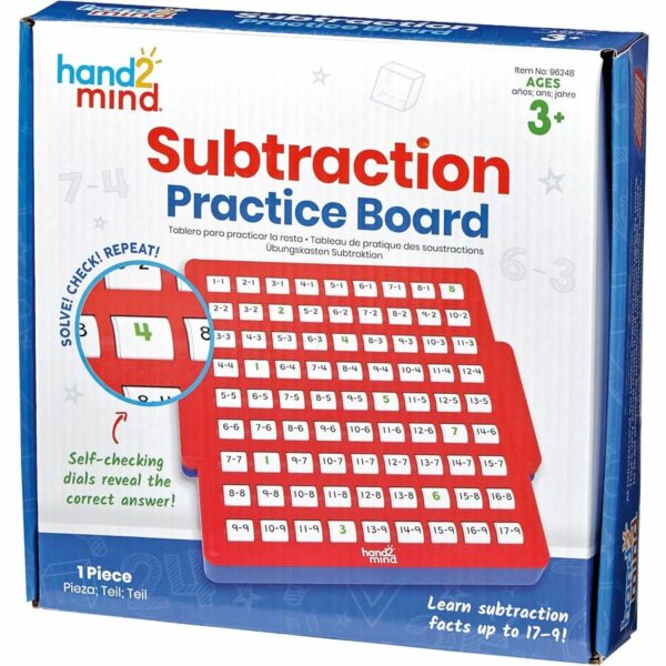 Learning Resources Subtraction Skills Practice Board - Image 3