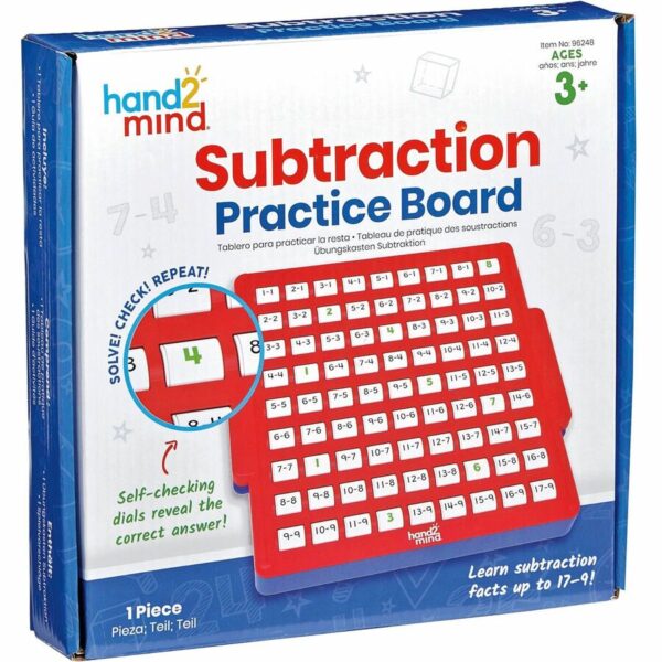 Learning Resources Subtraction Skills Practice Board - Image 4