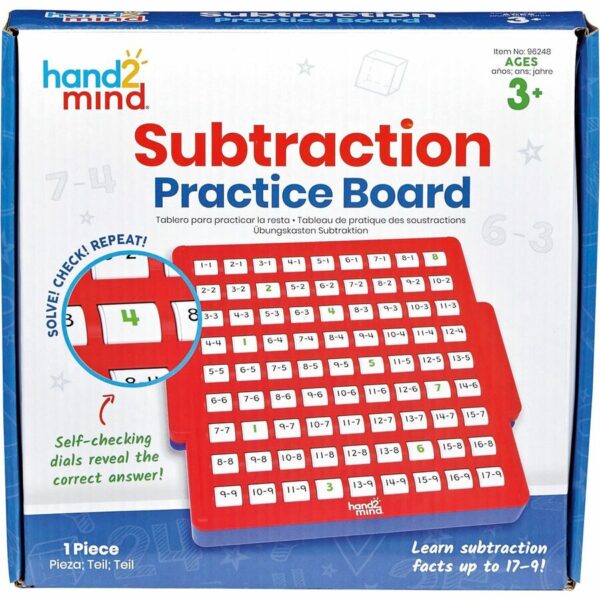 Learning Resources Subtraction Skills Practice Board - Image 6