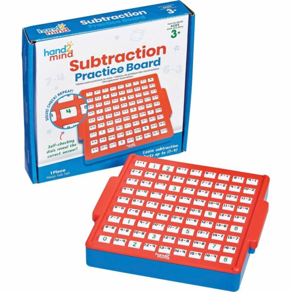 Learning Resources Subtraction Skills Practice Board