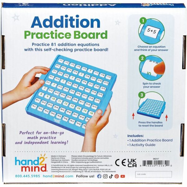 Learning Resources Addition Skills Practice Board - Image 4