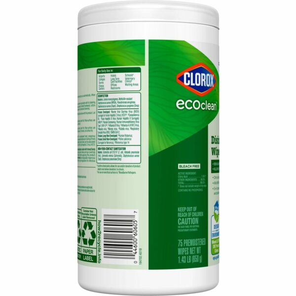 CloroxPro™ EcoClean Disinfecting Wipes - Image 4