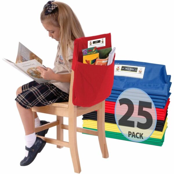 Seat Sack Classroom Pack One-Pocket Seat Sacks