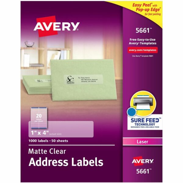 Avery Easy Peel Return Address Labels