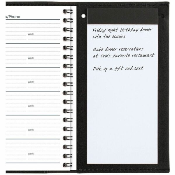 At-A-Glance Monthly Planner, Black, Pocket, 3 1/2" x 6" - Image 6