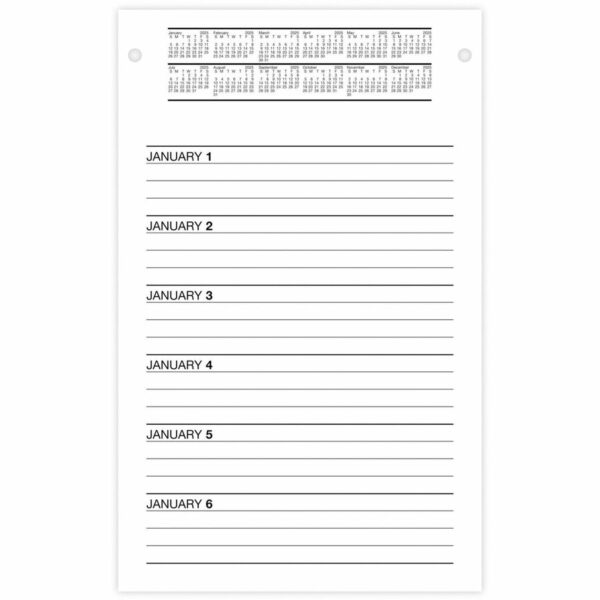 At-A-Glance Pad Style Desk Pad Calendar Refill - Image 3