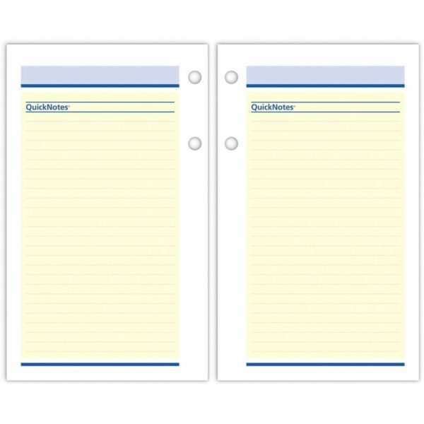 At-A-Glance QuickNotes Loose-Leaf Desk Calendar Refill - Image 6