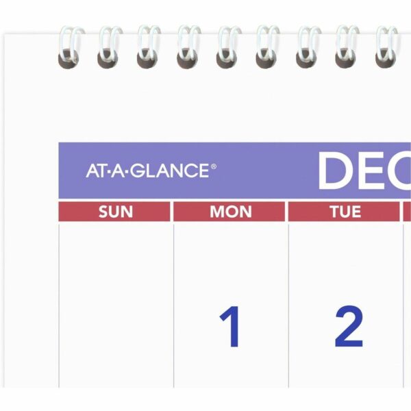 At-A-Glance 3-Month Horizontal Wall Calendar - Image 3