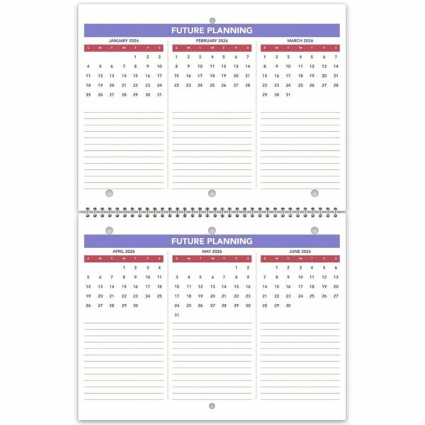 At-A-Glance Desk Wall Calendar - Image 2