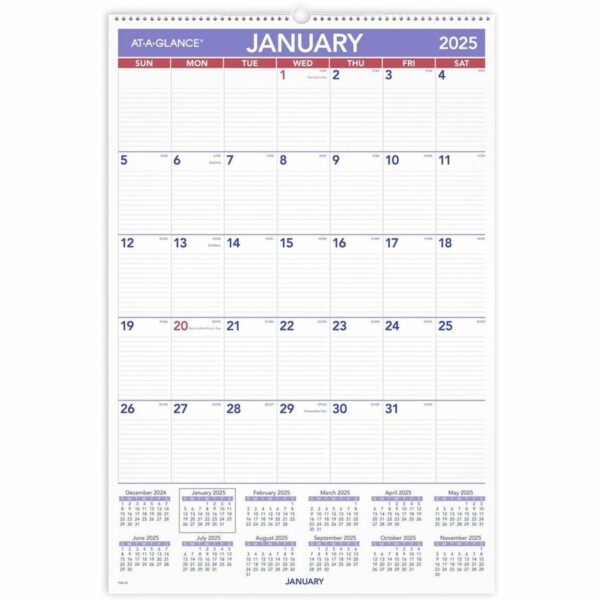 At-A-Glance Wall Calendar