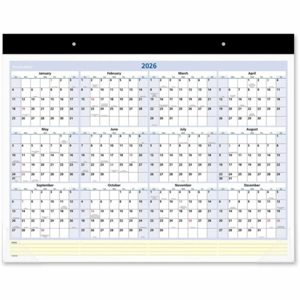 At-a-Glance QuickNotes Monthly Desk Pad Calendar, Standard - Image 5