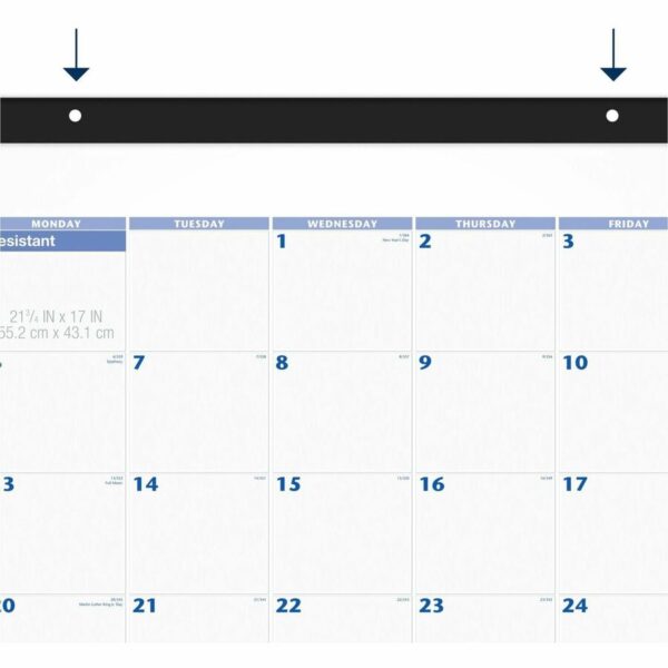 At-A-Glance Desk Pad Calendar - Image 2