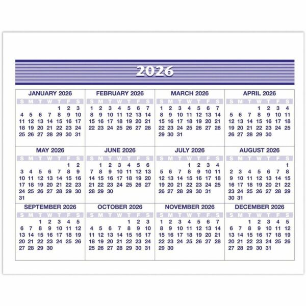 At-A-Glance Flip-A-Week Desk Calendar and Base - Image 2