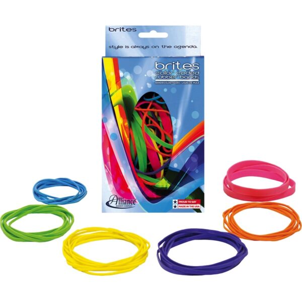 Brites Color-Coded Rubber Bands