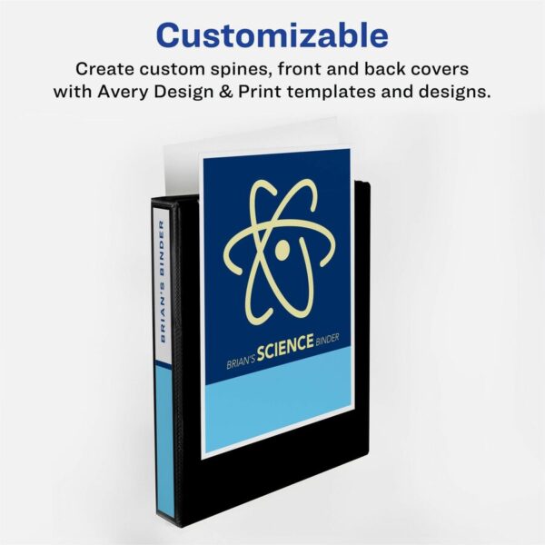 Avery® Extra-Wide Heavy-Duty View Binder with One Touch EZD Rings - Image 2