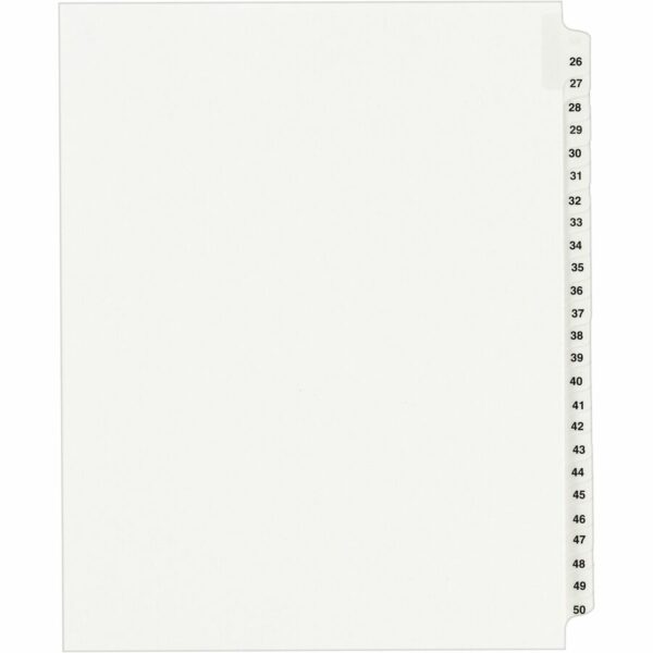 Avery® Standard Collated Legal Exhibit Divider Sets - Avery Style