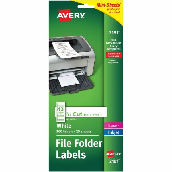 Avery® File Folder Labels