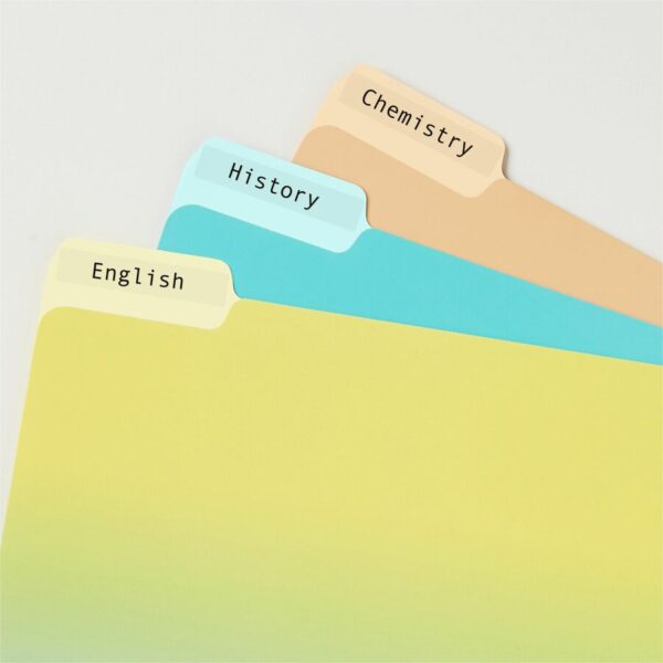 Avery Clear Top Tab Filing Labels - Image 3