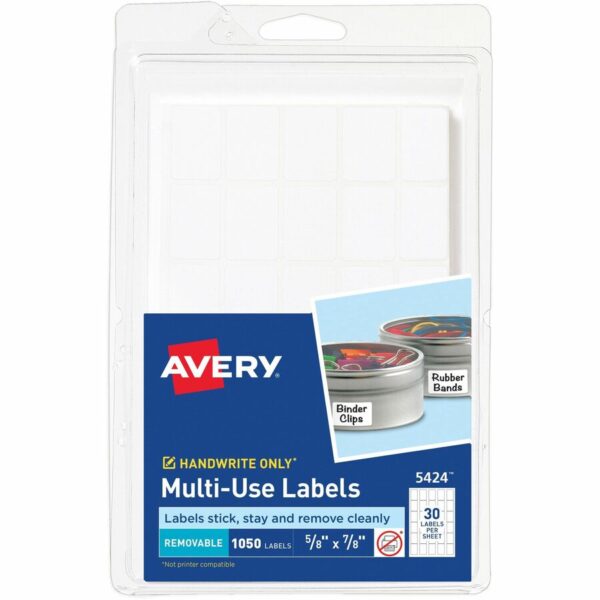 Avery® Removable ID Labels