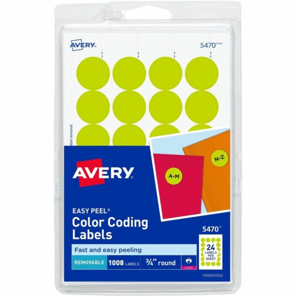 Avery® Color-Coding Labels