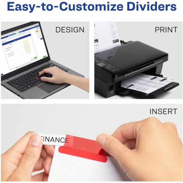 Avery® Pocket Insertable Dividers - Image 4