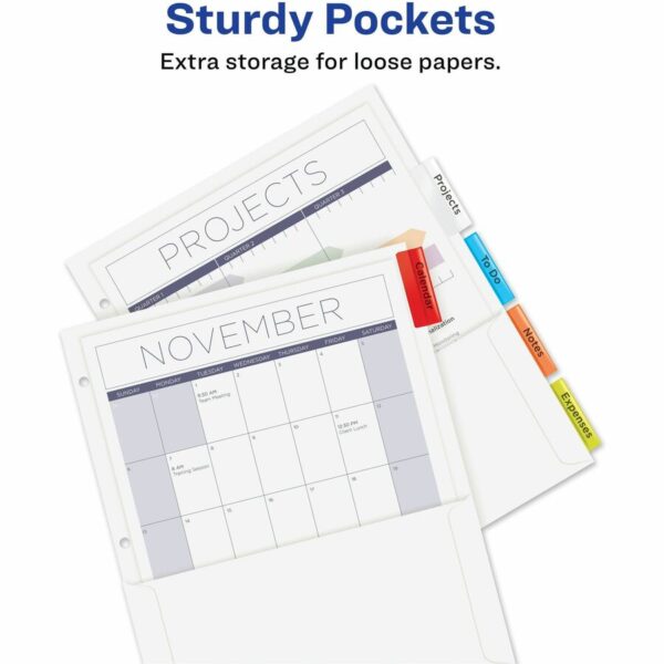 Avery® Pocket Insertable Dividers - Image 5