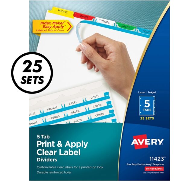 Avery® Index Maker Index Divider - Image 3