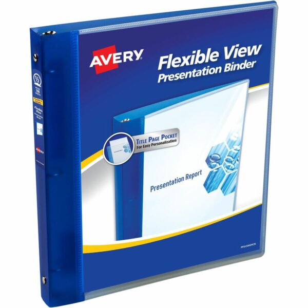 Avery Flexi-View 3 Ring Binders