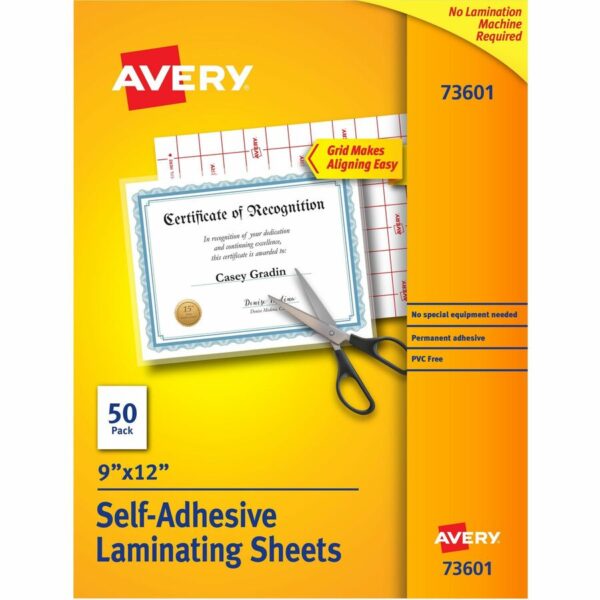 Avery® Self-Adhesive Lamination